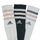 Doplňky  Sportovní ponožky  Adidas Sportswear 3S CRW BOLD 3P Bílá / Černá / Bílá