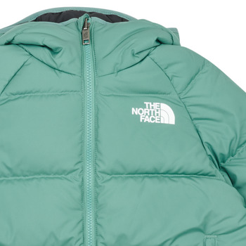 The North Face Boys North DOWN reversible hooded jacket Černá / Zelená
