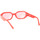 Hodinky & Bižuterie Ženy sluneční brýle The Attico Occhiali da Sole  X Linda Farrow Irene 14C11 Růžová