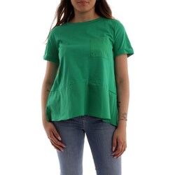 Textil Ženy Trička s krátkým rukávem Emme Marella PECE Zelená