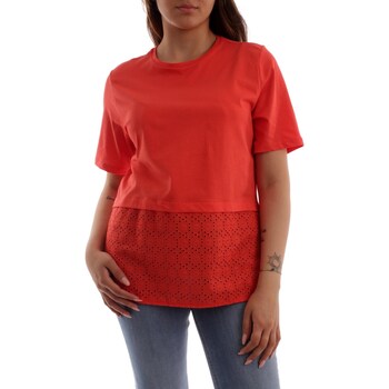 Textil Ženy Trička s krátkým rukávem Emme Marella RIARMO Červená