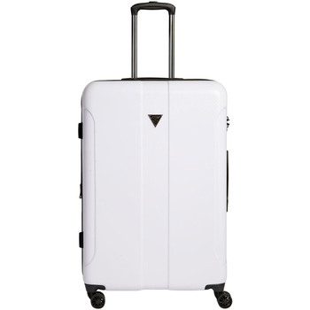 Taška Tašky Guess Gues cestovní kufr TWE68939880 WHITE Bílá
