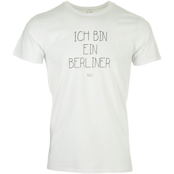 Textil Muži Trička s krátkým rukávem Civissum Ich Bin Ein Berliner Tee Bílá