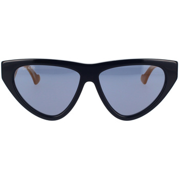 Hodinky & Bižuterie Ženy sluneční brýle Gucci Occhiali da sole  GG1333S 004 Černá