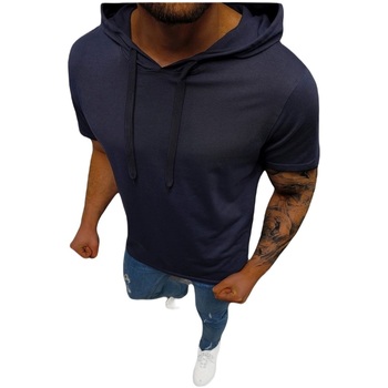 Textil Muži Trička s krátkým rukávem Ozonee Pánské tričko Septima tmavě modrá M Tmavě modrá