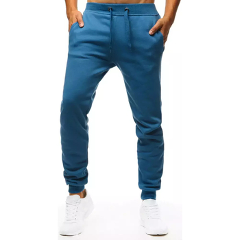 Textil Muži Teplákové kalhoty D Street Pánské tepláky Yramo modrá Modrá