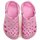 Boty Děti Pantofle Axim 1K23765 růžové dívčí nazouváky crocsy Růžová