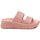 Boty Ženy pantofle Scandi 280-0087-S1 růžové dámské plážovky Růžová