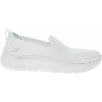Boty Ženy Šněrovací polobotky  & Šněrovací společenská obuv Skechers Go Walk Flex white Bílá