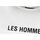 Textil Muži Trička s krátkým rukávem Les Hommes LF224302-0700-1009 | Grafic Print Bílá