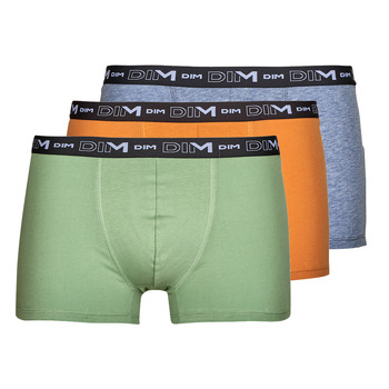 Spodní prádlo Muži Boxerky DIM BOXER X3 Modrá / Oranžová / Zelená