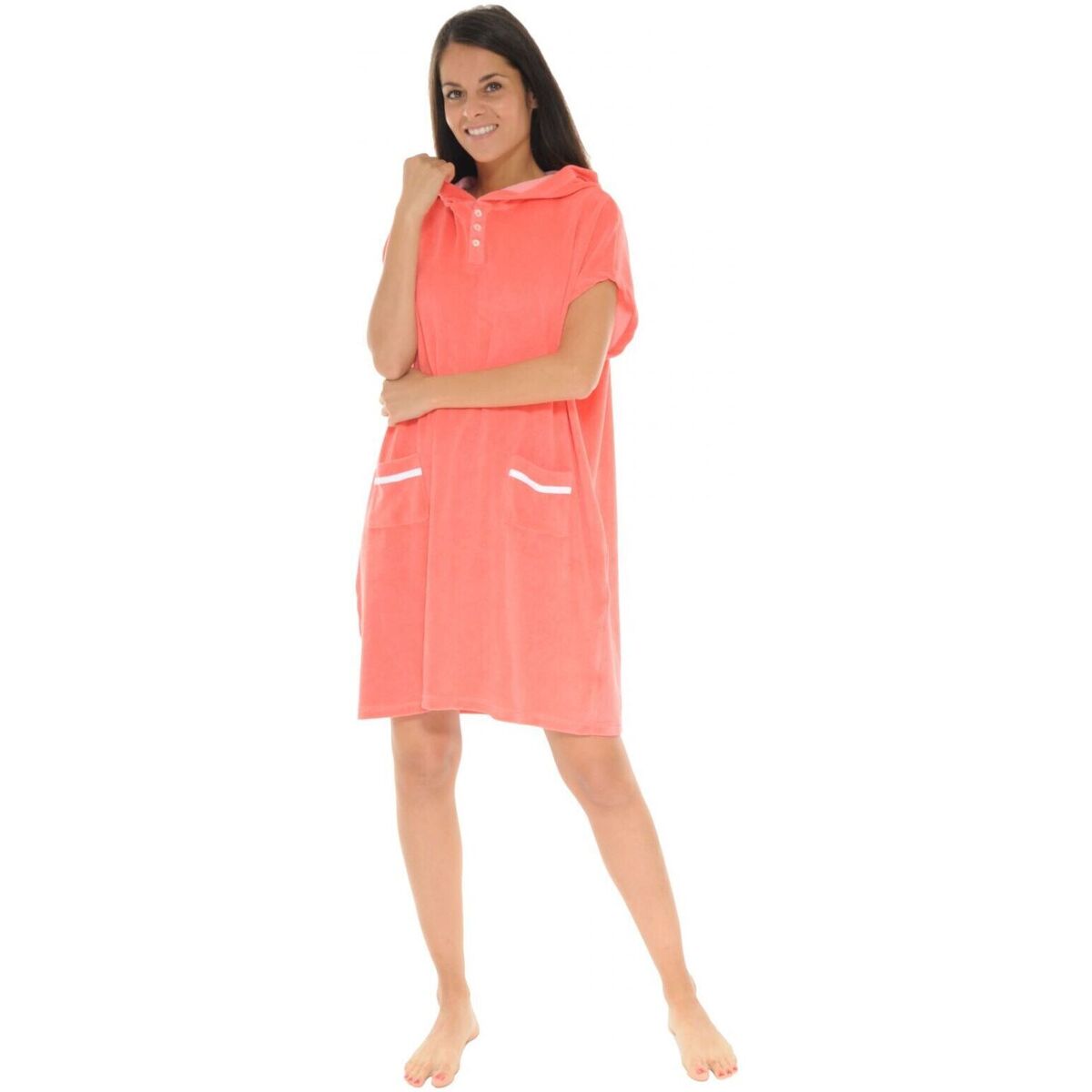Textil Ženy Pyžamo / Noční košile Christian Cane VAHINE Oranžová