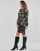 Textil Ženy Krátké šaty Vero Moda VMCANA L/S ABK SHIRT DRESS WVN BTQ Černá