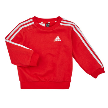 Adidas Sportswear 3S JOG Červená / Bílá / Černá