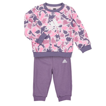 Textil Dívčí Set Adidas Sportswear AOP FT JOG Růžová