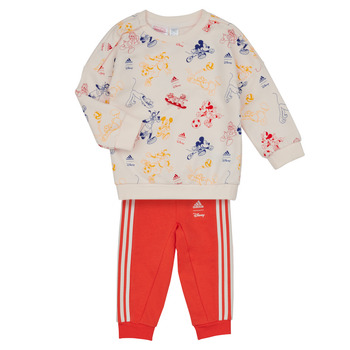 Textil Děti Set Adidas Sportswear DY MM JOG Bílá / Zlatá / Červená