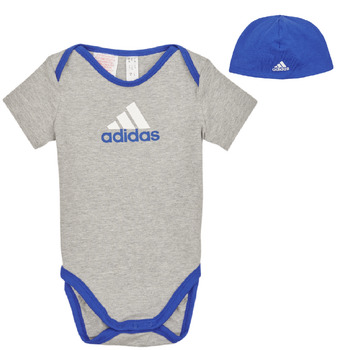 Textil Chlapecké Pyžamo / Noční košile Adidas Sportswear GIFT SET Šedá / Modrá