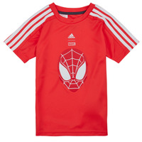 Textil Chlapecké Trička s krátkým rukávem Adidas Sportswear LB DY SM T Červená / Bílá