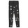 Textil Dívčí Legíny Adidas Sportswear JBLUV Q3 TIGH Černá / Bílá