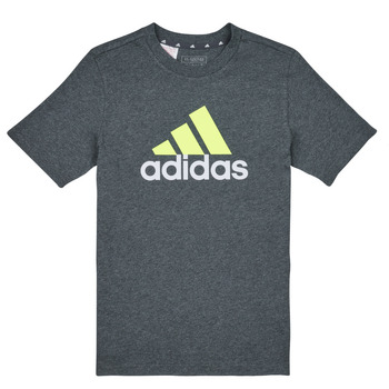 Textil Chlapecké Trička s krátkým rukávem Adidas Sportswear BL 2 TEE Šedá / Bílá / Zelená