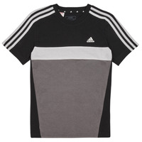 Textil Chlapecké Trička s krátkým rukávem Adidas Sportswear 3S TIB T Černá / Šedá / Bílá