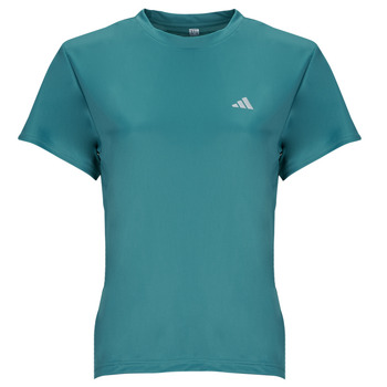 Textil Ženy Trička s krátkým rukávem adidas Performance RUN IT TEE Modrá