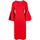 Textil Ženy Krátké šaty Makover Dámské společenské šaty Olgan K002 červená Červená