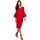 Textil Ženy Krátké šaty Makover Dámské společenské šaty Olgan K002 červená Červená