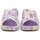 Boty Ženy pantofle Scandi 280-0022-S3 fialové dámské plážovky Fialová