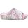 Boty Ženy pantofle Scandi 280-0022-S3 růžové dámské plážovky Růžová