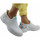 Boty Ženy Šněrovací polobotky  & Šněrovací společenská obuv Skechers Go Walk 6 - Tropical Bay white-turquoise Bílá