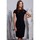 Textil Ženy Krátké šaty Stylove Dámské mini šaty Helaiflor S239 černá Černá
