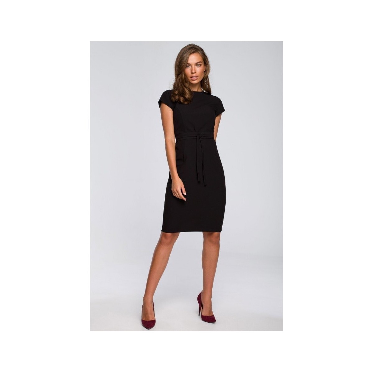 Textil Ženy Krátké šaty Stylove Dámské mini šaty Helaiflor S239 černá Černá