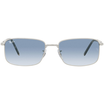 Hodinky & Bižuterie sluneční brýle Ray-ban Occhiali da Sole  RB3717 003/3F Stříbrná       
