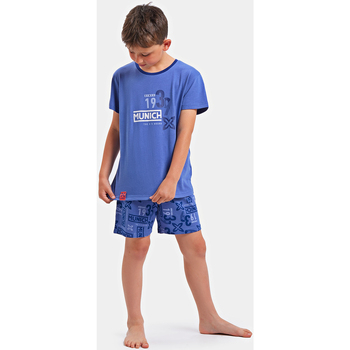 Textil Chlapecké Pyžamo / Noční košile Munich DH1351 Modrá
