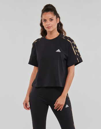 Adidas Sportswear VIBAOP 3S CRO T Černá / Zlatá