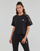 Textil Ženy Trička s krátkým rukávem Adidas Sportswear VIBAOP 3S CRO T Černá / Zlatá