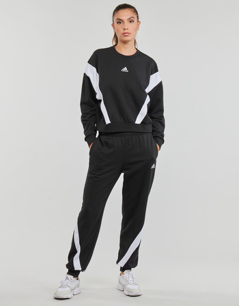 Textil Ženy Teplákové soupravy Adidas Sportswear LAZIDAY TS Černá / Bílá
