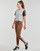 Textil Ženy Legíny Adidas Sportswear LIN LEG Hnědá / Bílá