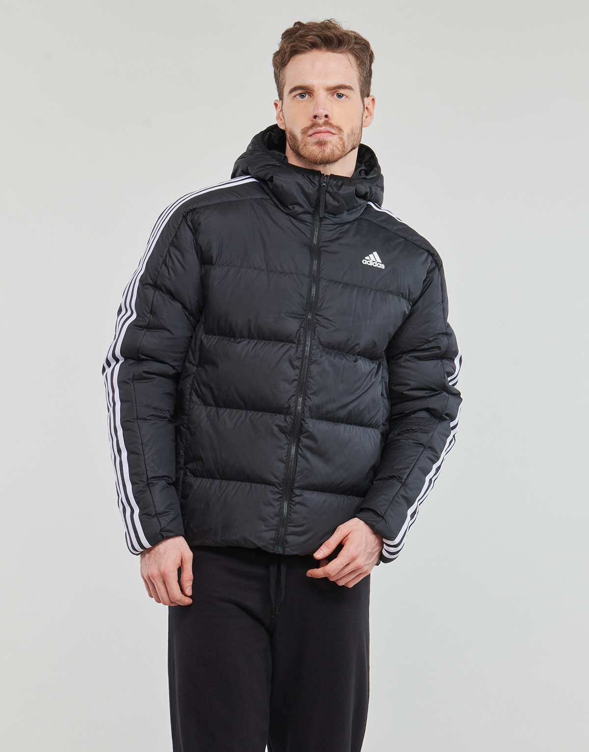 Textil Muži Prošívané bundy Adidas Sportswear ESS 3S MID D J Černá