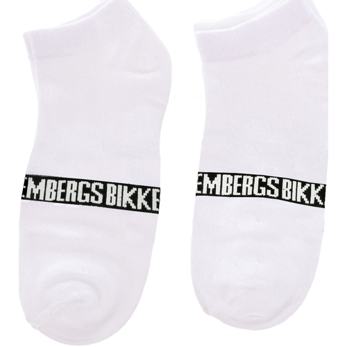 Spodní prádlo Muži Sportovní ponožky  Bikkembergs BK079-WHITE Bílá