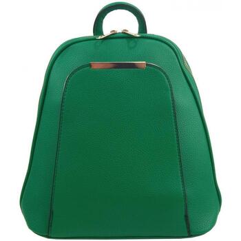 Taška Děti Batohy Jessica Bags Elegantní menší dámský batůžek / kabelka zelená 