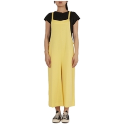 Textil Ženy Overaly / Kalhoty s laclem Wendy Trendy Jumpsuit 791852 - Yellow Žlutá