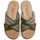Boty Muži Pantofle Tom Tailor 5383702 khaki pánské nazouváky Zelená