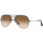 Hodinky & Bižuterie sluneční brýle Ray-ban Occhiali da Sole  Aviator RB3025 002/51 Černá