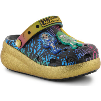Crocs Sandály Dětské Classic Rainbow High Cutie Clog K 208116-90H - ruznobarevne