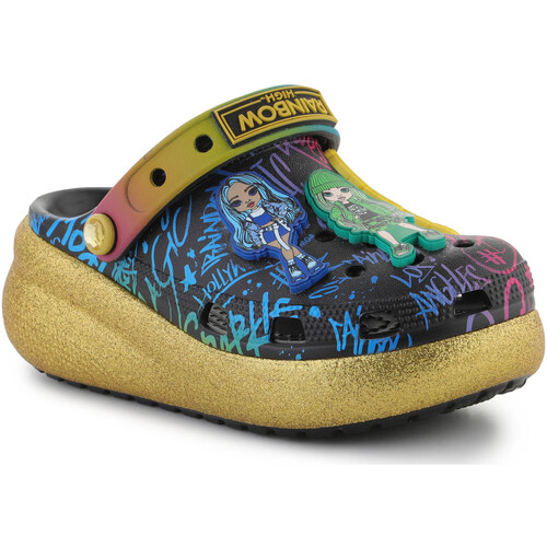 Boty Dívčí Sandály Crocs Classic Rainbow High Cutie Clog K 208116-90H           