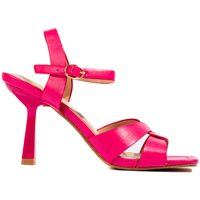 Boty Ženy Sandály Pk Originální růžové  sandály dámské na širokém podpatku 