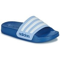 Boty Chlapecké pantofle Adidas Sportswear ADILETTE SHOWER K Modrá / Bílá