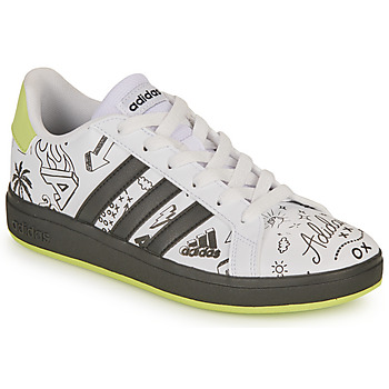 Boty Děti Nízké tenisky Adidas Sportswear GRAND COURT 2.0 K Bílá / Černá